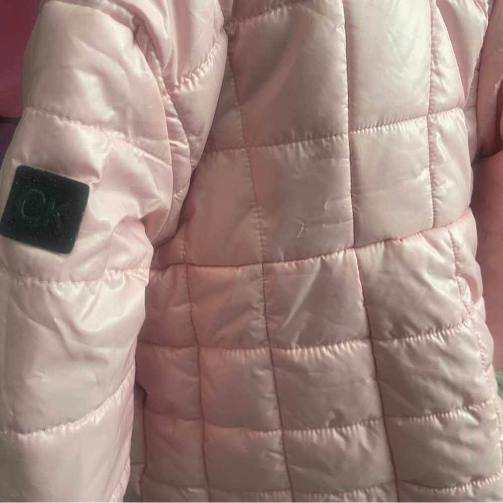 Calvin Klein Kids Pink Puffer Jacket-New W/O tags
